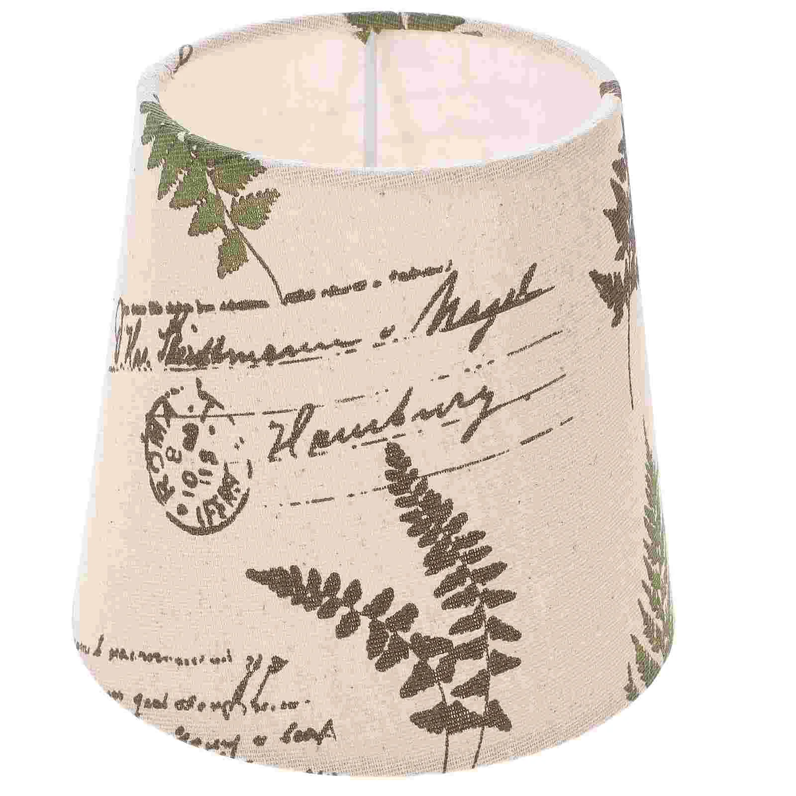

Lampshade Cover Wall Light Stylish Creative Novel Practical Accessory Bedroom DIY Cloth Fixture