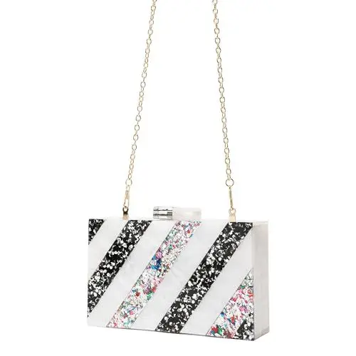 

Ladies Dinner Twill Acrylic Bag Party Banquet Clutch Chain Shoulder Messenger Bag Torebka Luksusowe Marki Bolsas De Fiesta Noche