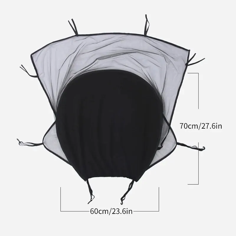 حماية خارجية من الشمس لعربات الأطفال ، مقاومة للبعوض وتركيب مظلة شمسية ، مظلة شاملة بسيطة 2 في 1 #6