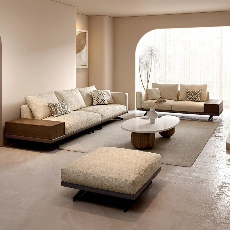 2025 nueva cama tatami sencilla y moderna, doble piso grande, lino de algodón, estilo japonés, dormitorio de alto confort