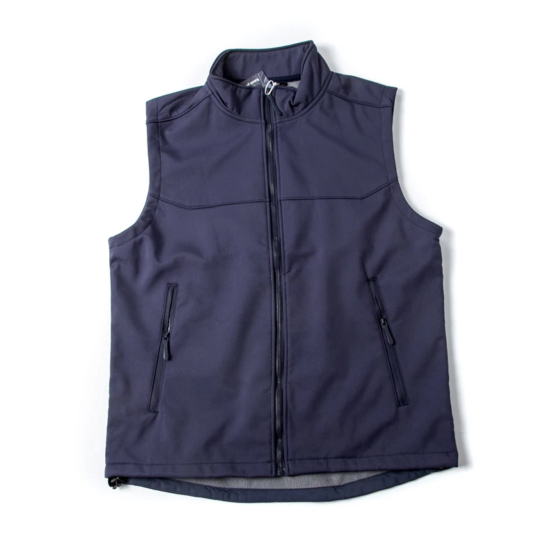 

Американский ретро мужской и женский парный стиль, уличный ветрозащитный водостойкий жилет из софтшелла с воротником-стойкой на флисовой подкладке