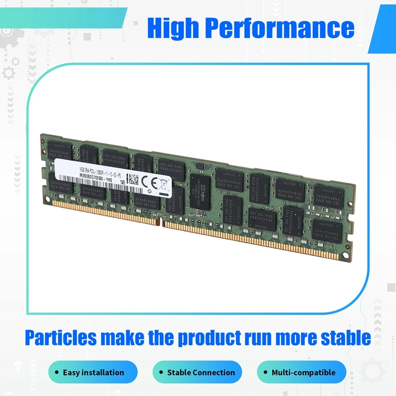 DDR3 16GB 1600Mhz RECC Ram PC3-12800 Memory 240Pin 2RX4 1.35V REG ECC RAM Memory for X79 X58 Motherboard-A69M