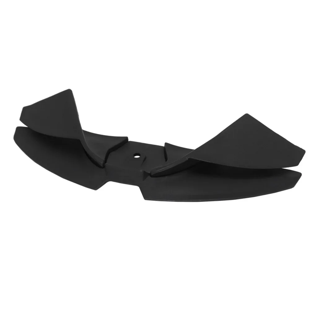 Front Spoiler Kit With Low Downforce Winglet For MT 07 2024 2025 ABS Black Easy Mounting Wear Resistant Construction