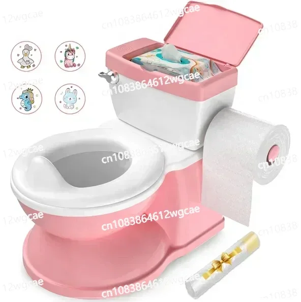 Baby Training Toilets Seat Ladder Cheap Supplies Children's Cartoon Bedpan Direct Manufacturer Delivery