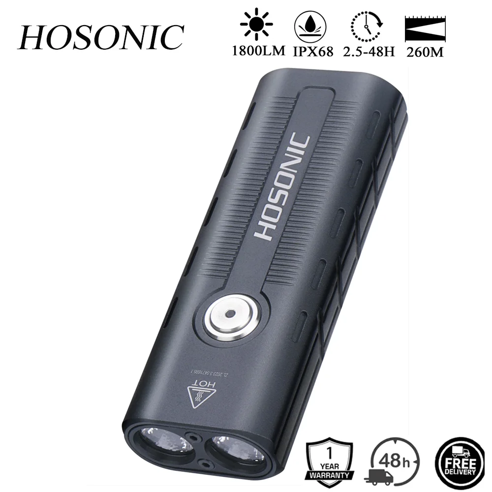 lampe-torche-hosonic-d12-1800lm-a-double-led-10-modes-d'eclairage-portee-de-260-m-rechargeable-par-type-c-lampe-d'urgence-pour-l'exterieur