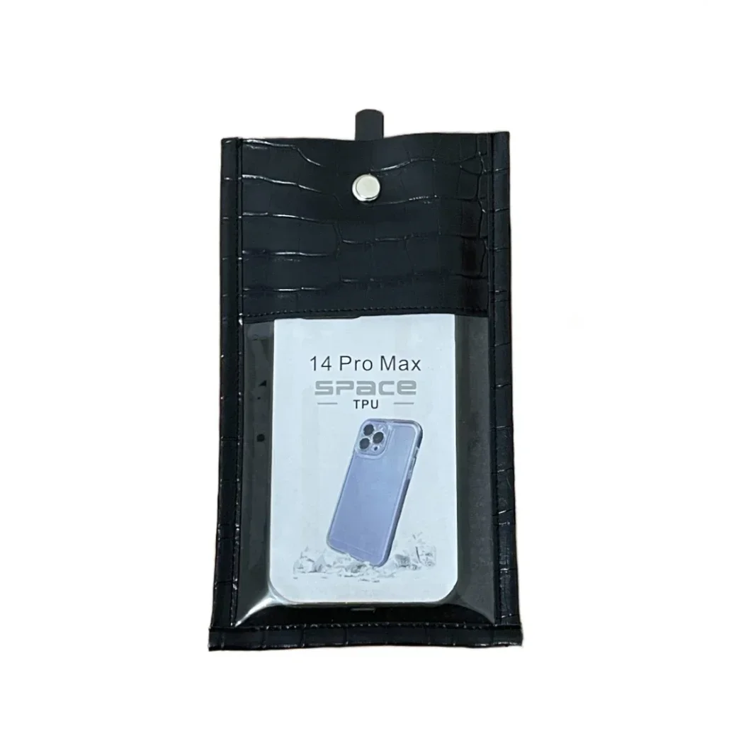 50pcs PU 가죽 재사용 안티 카메라 사진 촬영 허용되지 않음 휴대 전화 가방 콘서트 및 결혼식을위한 개인 정보 보호 보안 주머니