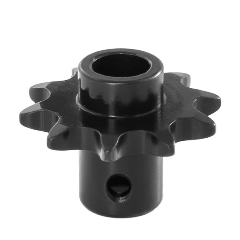 For LOSI 1/4 Promoto-MX Toy Motorcycle Steel Front Chain Sprocket 10T Gear Upgrade Parts Modification Accessories