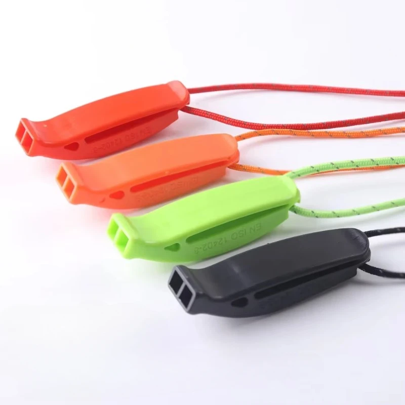 

Camping Hiking Rescue Emergency Whistle Outdoor Survival Whistle Diving Football Basketball Match Whistle Anti Loss Clip