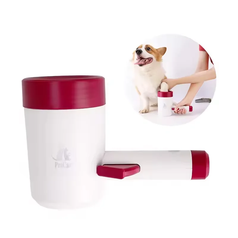 

Pet Foot Grooming Tool Cup Small Dog Washer Portable Pet Paw Automatic Cleaning Cup Soft Silicone Foot Washing Tool