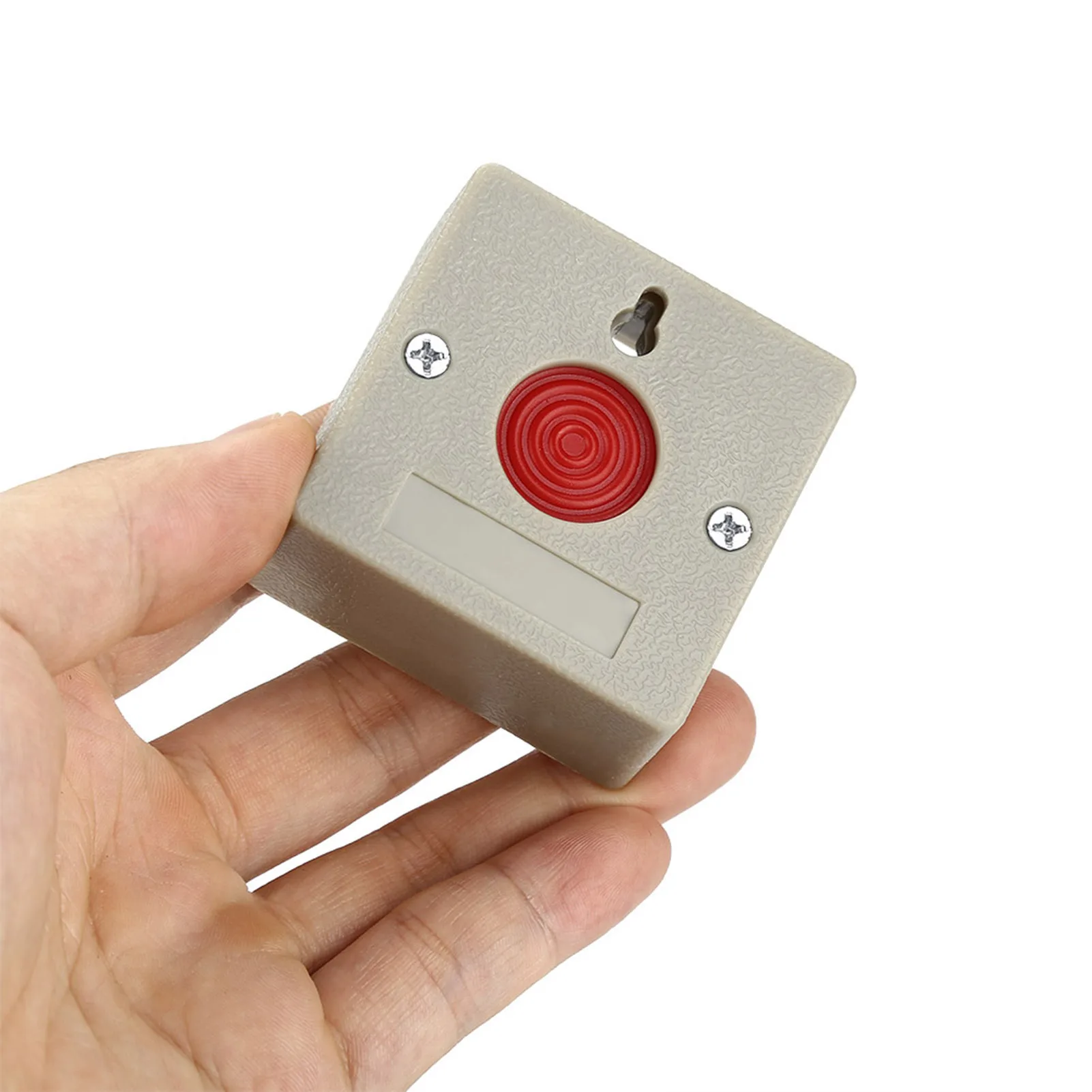 24V Wired Safe Security Plastic Family  Mini Emergency Alarm Panic Push Button Emergency Panic Button Panic Push Button