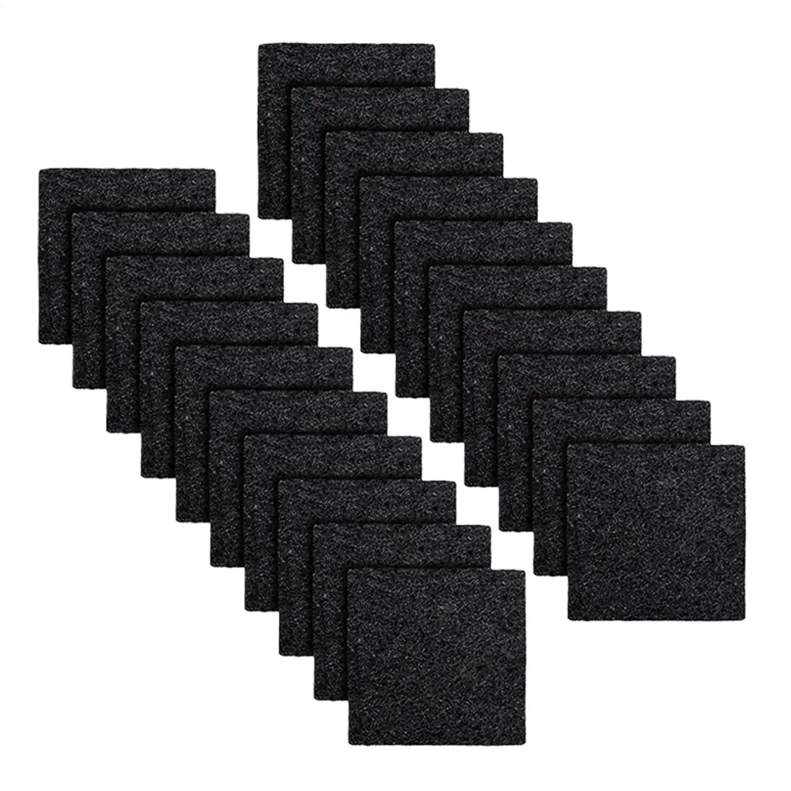 20PCS Activated Carbon Filter 8x8cm Soldering Fume Extractor Replacement FilterSmoke Absorber Air Purifier Accessory