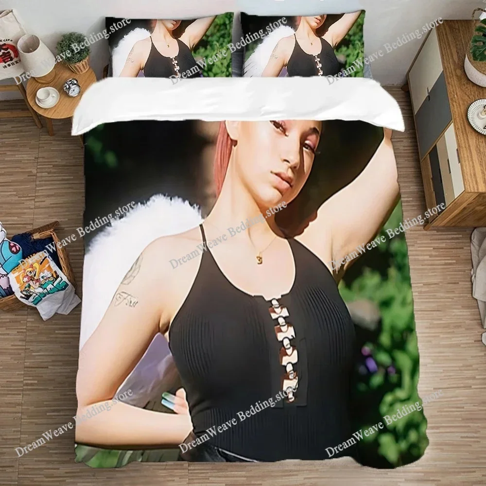 3D Print Singer B-Bhad-BhabieS Bedding Set Duvet Cover Bed Set Quilt Cover Pillowcase Comforter King Queen Size Boys Adult