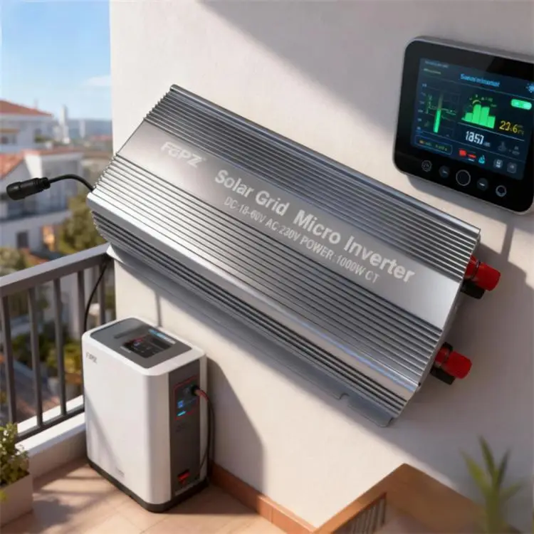 2000W Orange Color IP67 Waterproof Grid Tie Micro Inverter Smart WiFi DC AC Conversion Home PV Power Device