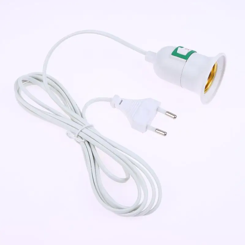 1 Stuks Tuin Lamphouder Met 3/5/10 Meter Kabel Eu Plug Met Aan/Uit schakelaar E27 Opknoping Kamerplanten Licht Houder Voor Bureaulamp