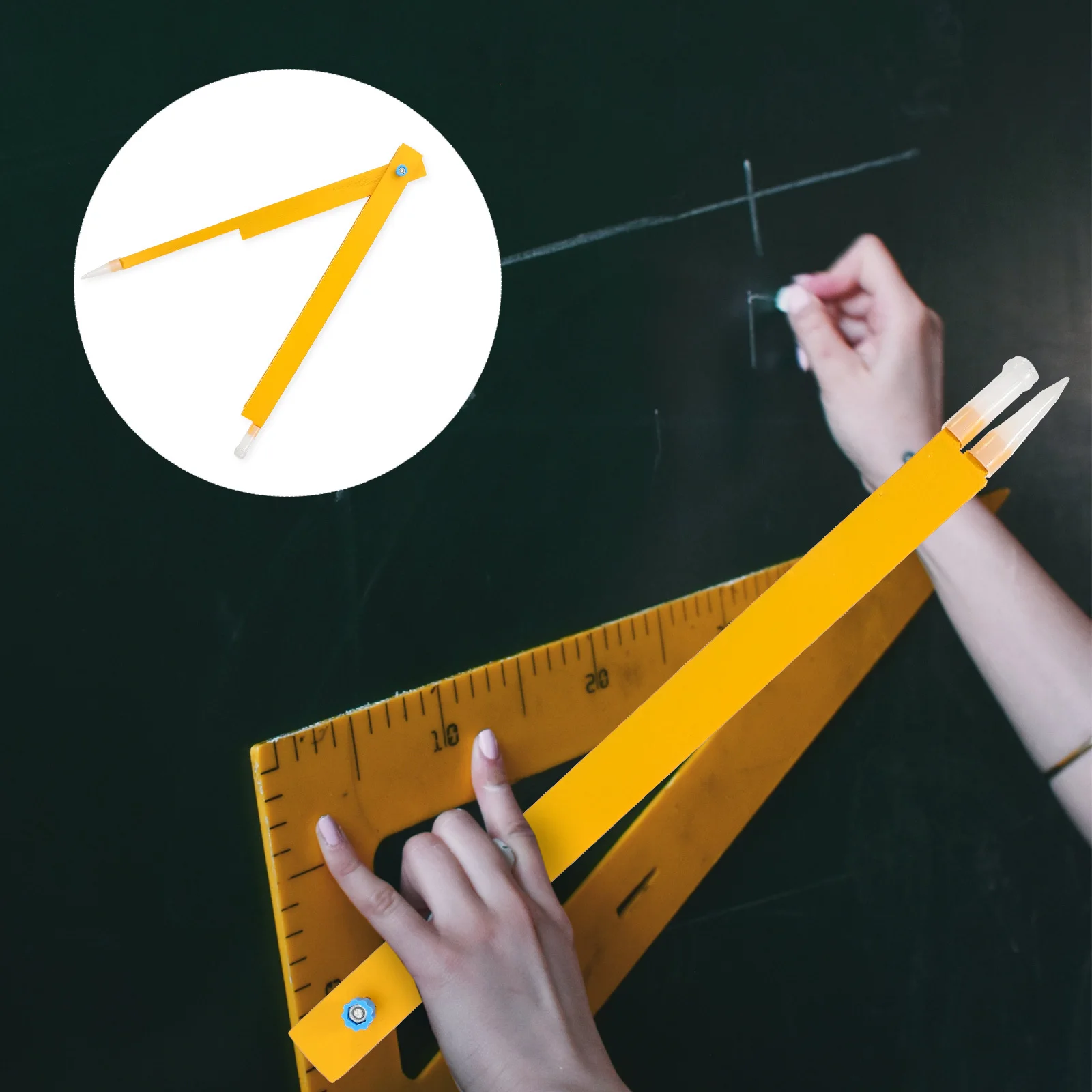 أداة رسم بوصلة رياضية احترافية متعددة الاستخدام للمعلمين أداة تعليمية بوصلة لوازم هندسية