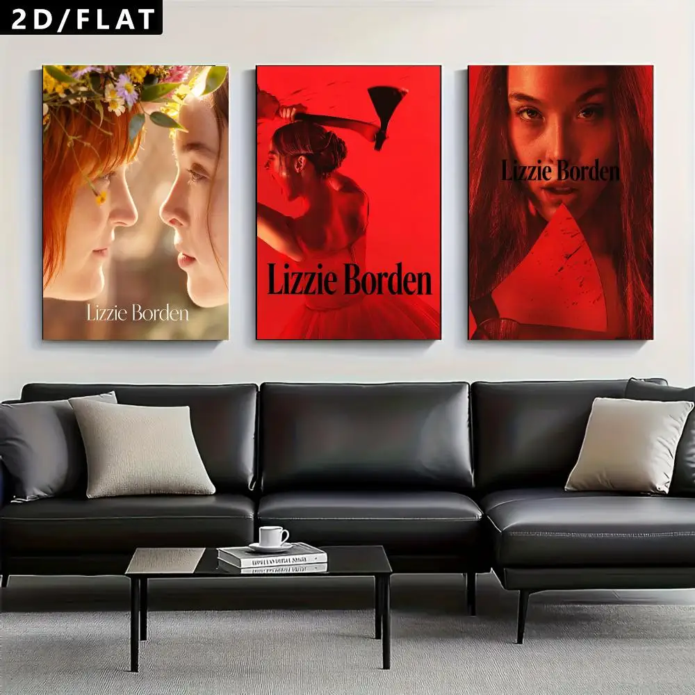 movie Monster: The Lizzie Borden Story Trendy Classic hot HD Self-Adhesive Waterproof Art Poster Room Decor, New Arrival On Sale