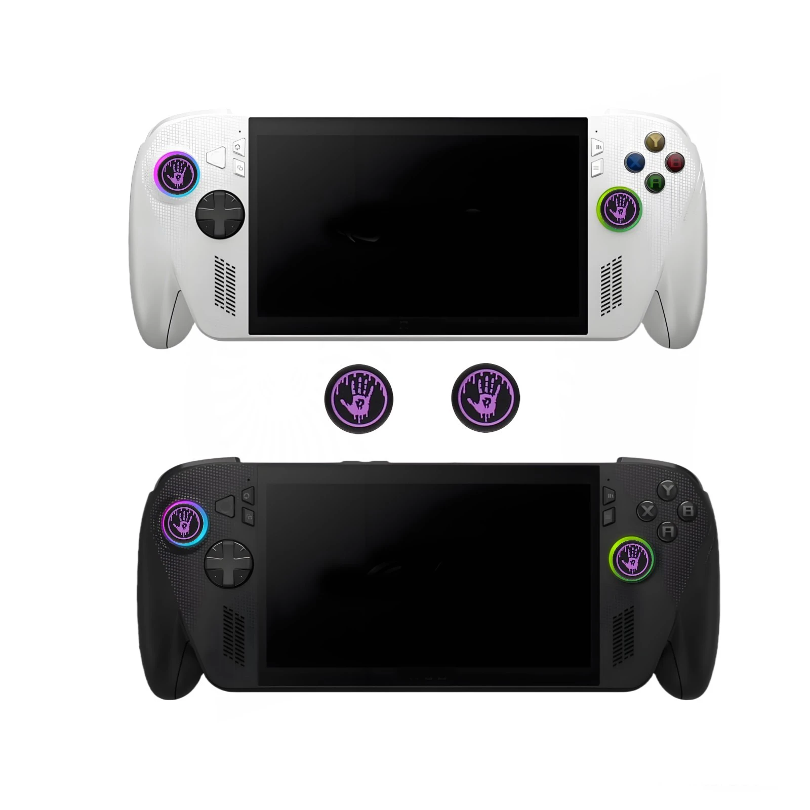 

for Rog Xbox Ally X Game Controller Rocker Cover 2 Pieces Silicone Joystick Grip Grips Cap for Rog Xbox Ally Accessories