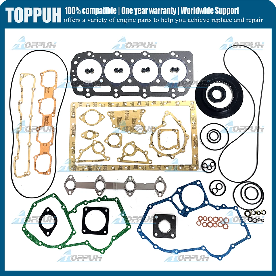 

N844 Full Overhaul Head Gasket Set Kit For Shibaura New Holland Engine