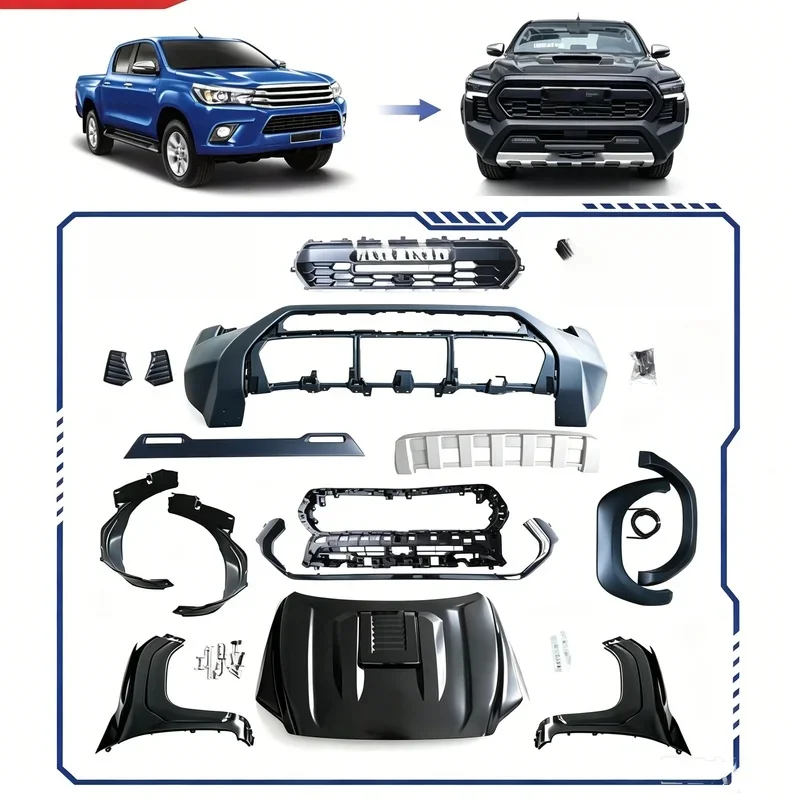 High Quality 4X4 Off Road Exterior Body Accessories Fit Tacoma 2025 Body Upgrade Kit
