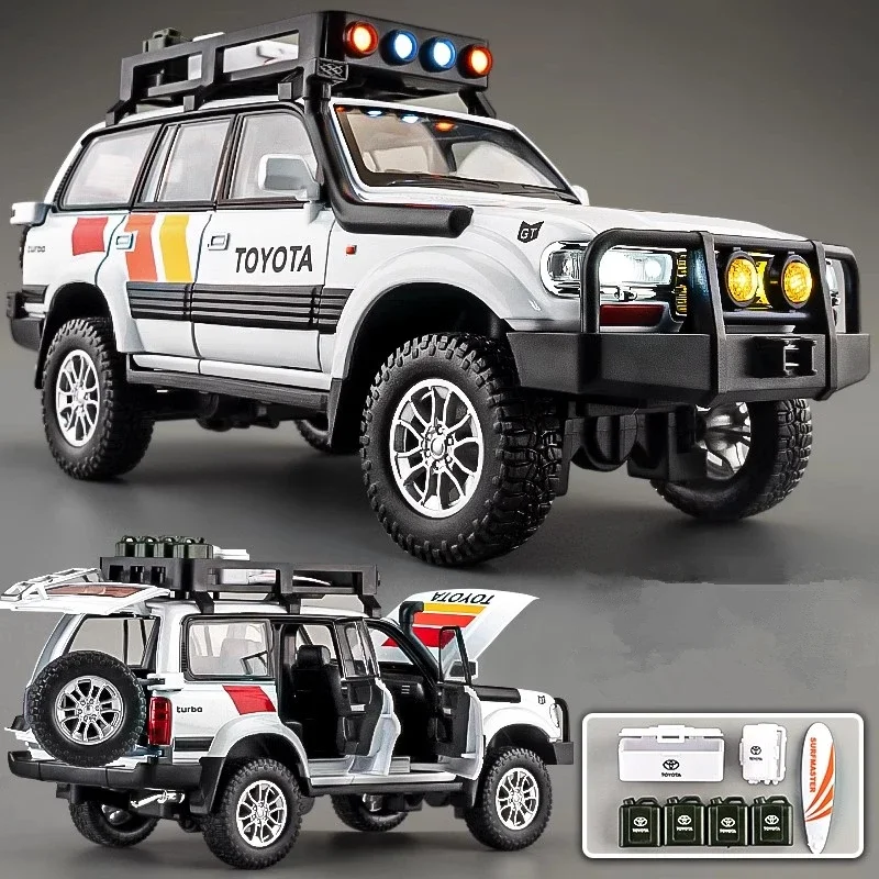 

Alloy Car Model Diecast Metal Off-road Vehicles Car Model Sound and Light Simulation Kids Toys Gift