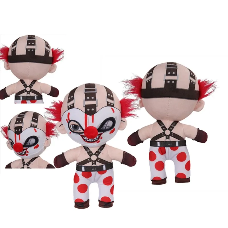 Twisted Cosplay Plush Cartoon Soft Stuffed Mascot, Metal Sweet Tooth, Adulto e Crianças Aniversário Xmas Presentes, Cos