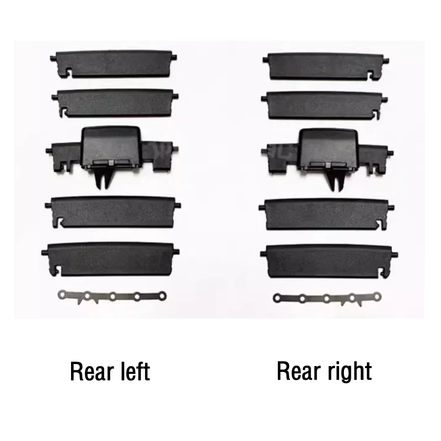 Rear Air Conditioner Back Ac Vent Grille Outlet Tab Clip Slider Repair Kit For Mercedes Benz M GL ML GLE GLS W166 W292 2011-2018