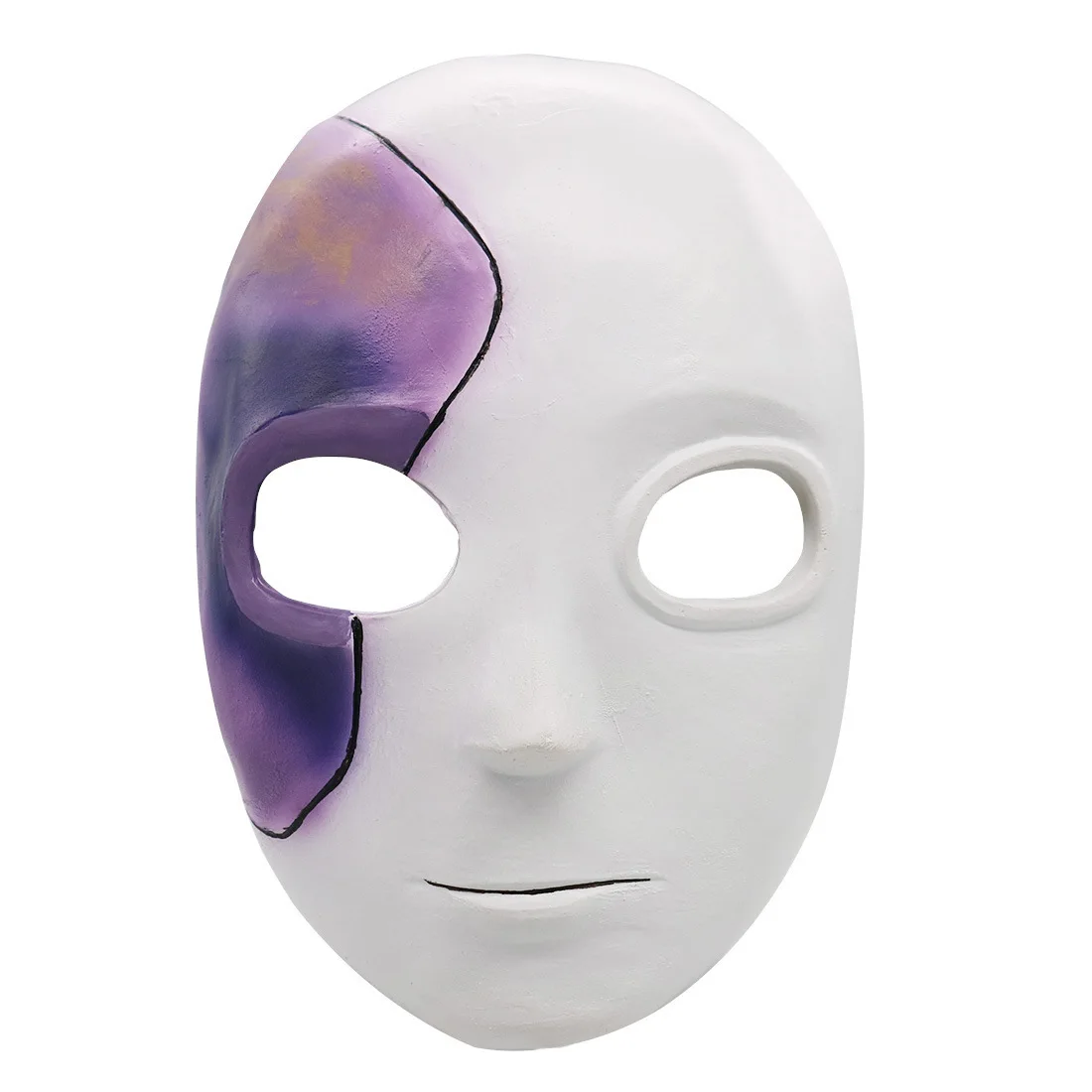 

Character Game Adventure Sally Mask Latex Mask Wig Cosplay Horror half Face Wig Prop accessories Halloween