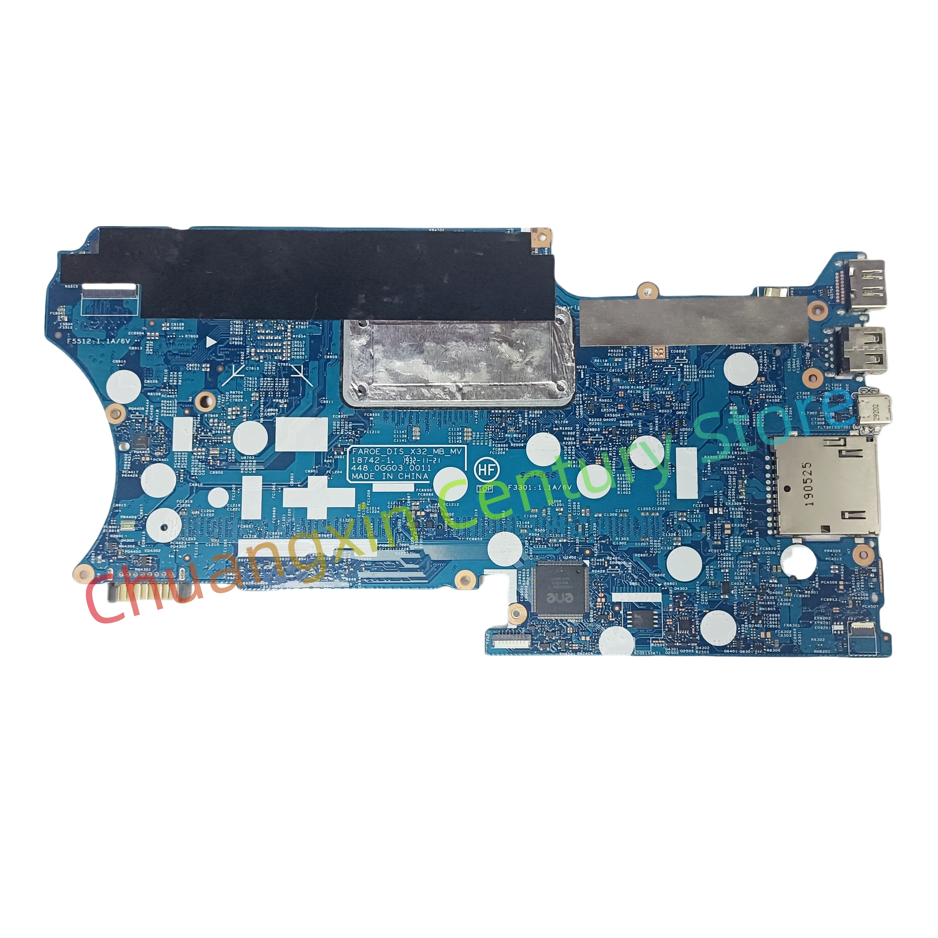 Suitable for HP Pavilion X360 14-DH 14M-DH laptop motherboard 18742-1 with I3 I5 I7-8TH/10TH Gen CPU UMA 100% Tested Work