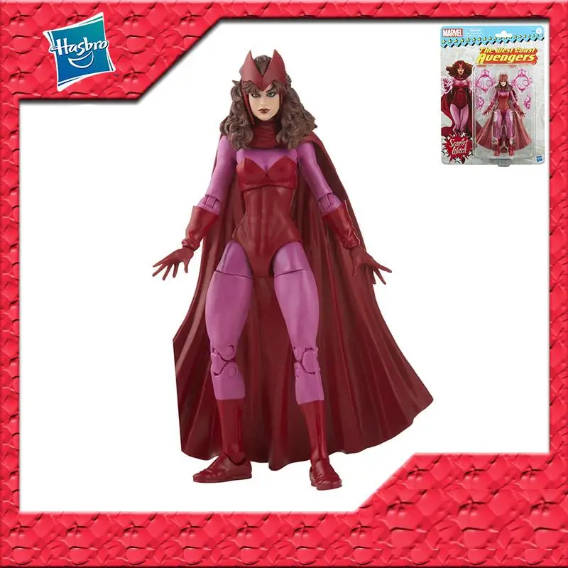 

In Stock Hasbro Marvel Legends X Men Scarlet Witch 6inch PVC Anime Figure Action Figures Model Toys