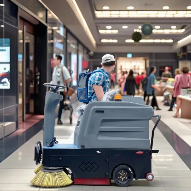 China Hot Sale Rust-proof Floor Sweeper Outdoor Sweeper Commercial Sweeper Machine Factory Workshop Best Price