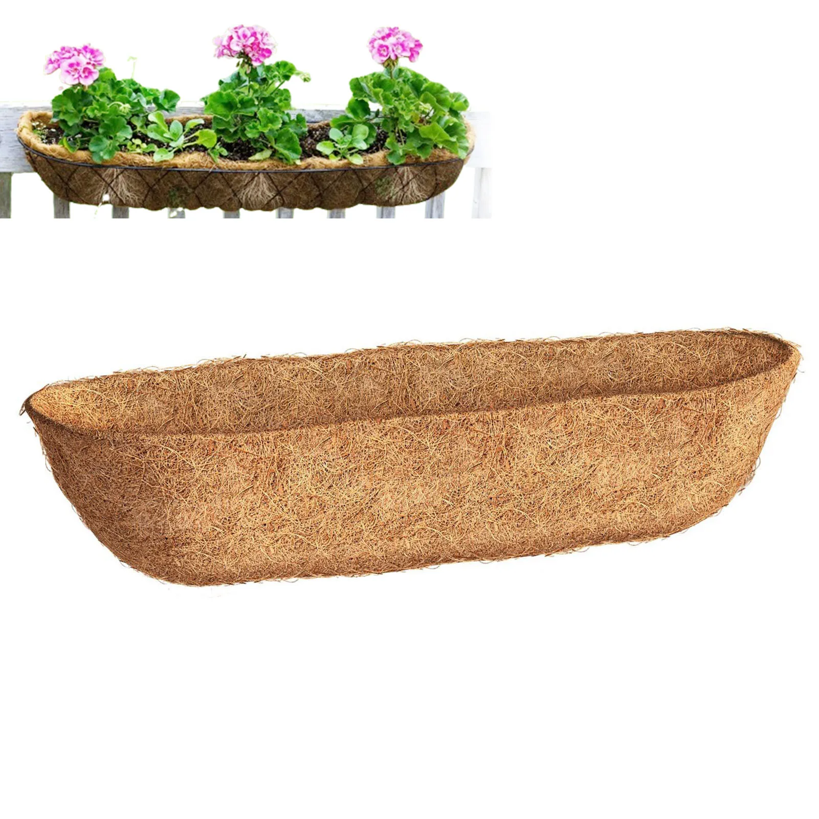 

Coconut Fibre Plant Grow Bags Durable Space Saving Large Capacity Grow Bags for Potato Tomato and Vegetables xobw