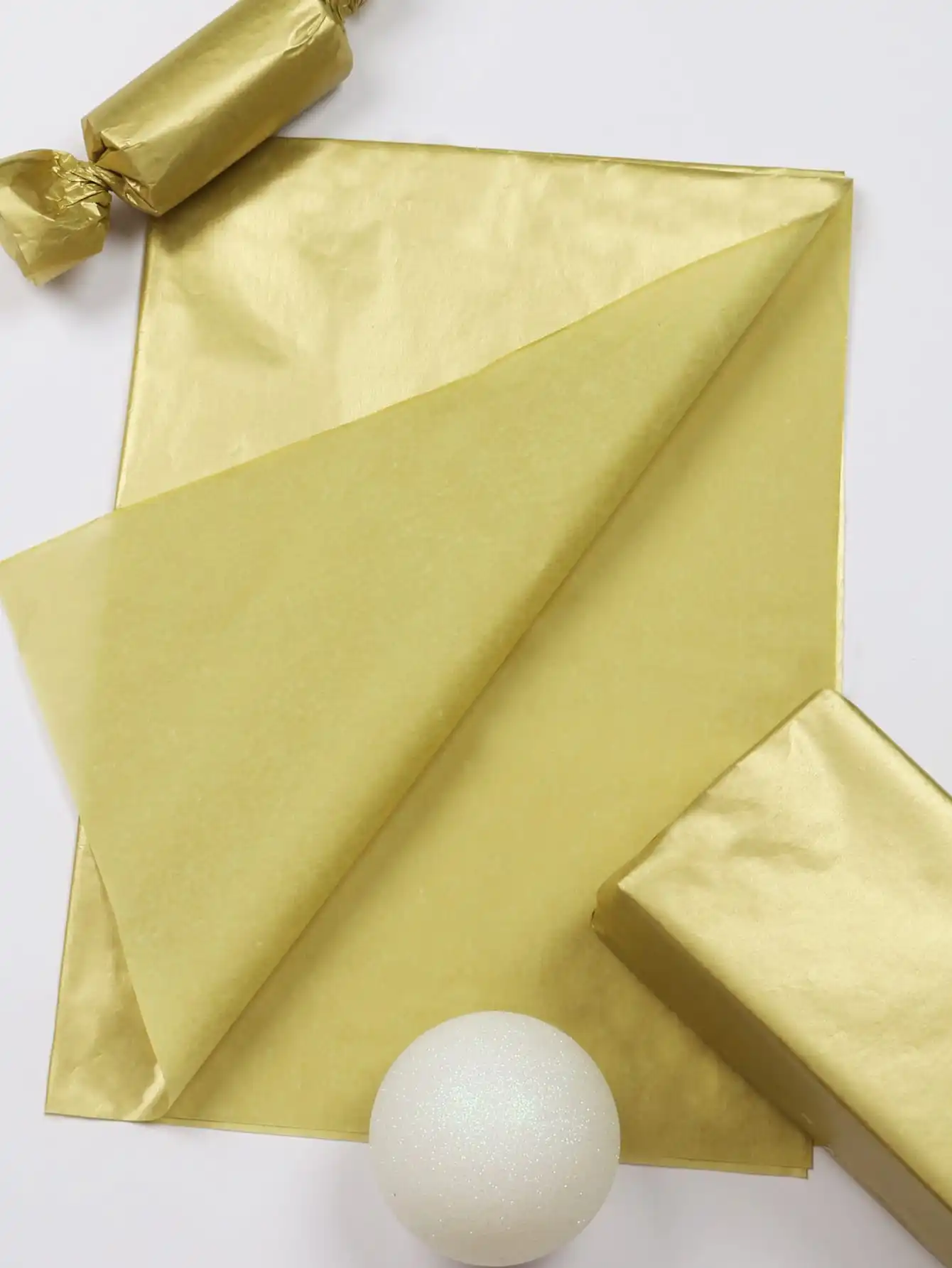 1Pcs/bag Pure golden Sydney paper gift wrapping paper