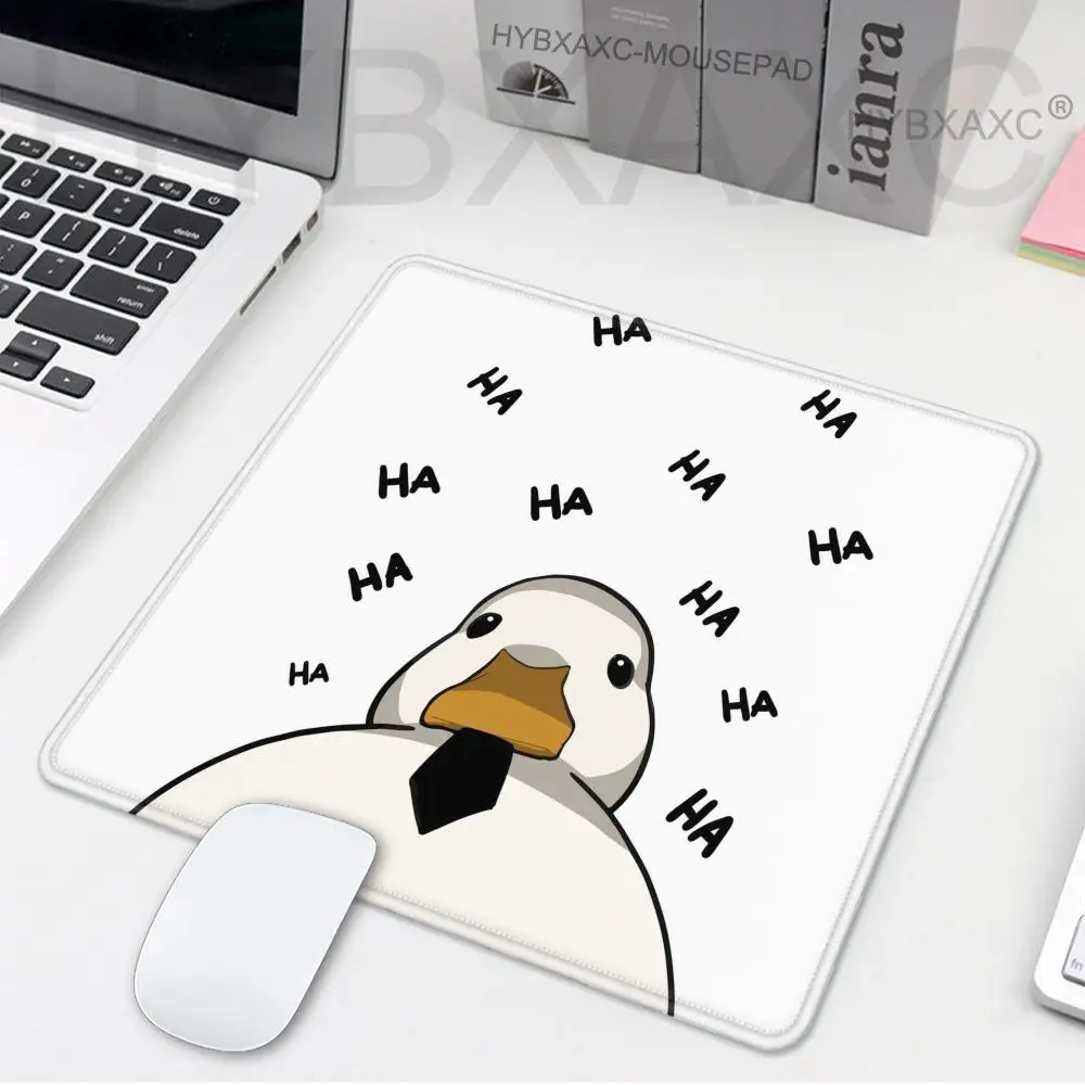 Alas Mouse Bebek Keraguan Lucu Alas Mouse Kecil Karet Kartun 45X40 Keyboard Kantor Komputer Alas Mouse Permainan E-sport ROGs