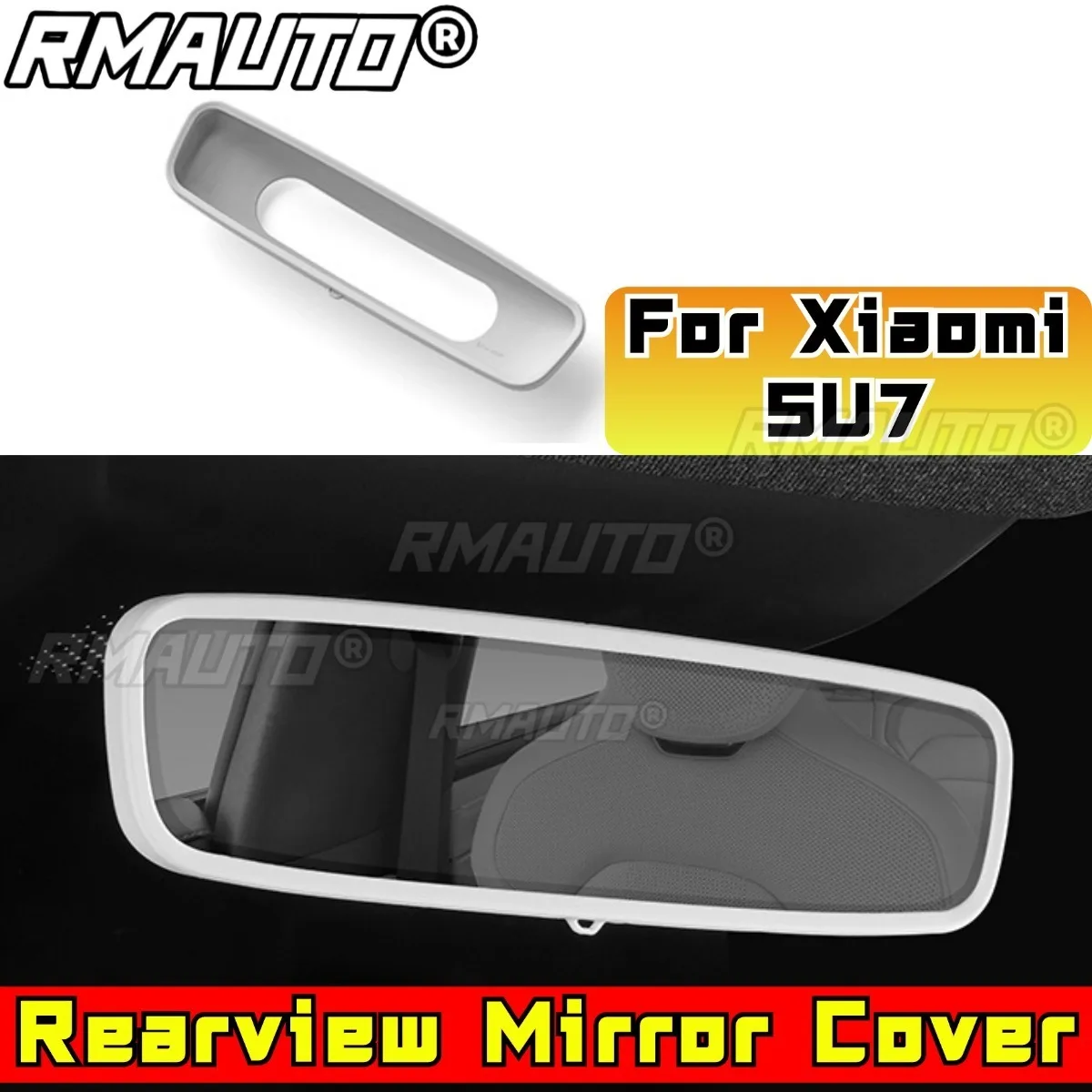 

Внутреннее зеркало заднего вида, защитная рамка, комплект кузова для Xiaomi Su7, крышка зеркала заднего вида, накладка, автомобильные аксессуары