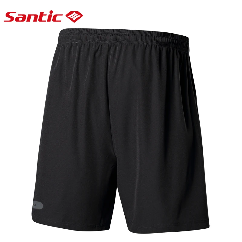 Santic No 패딩 사이클링 반바지 여름 야외 스포츠 바지 남성용 짧은 바지 통기성 빠른 건조 캐주얼 MTB 도로 자전거 반바지
