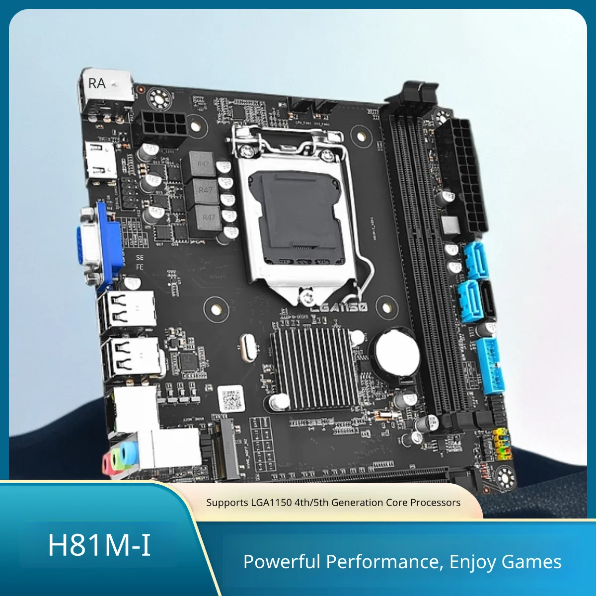 

H81 Motherboard LGA 1150 NVME M.2 Slot Support i3 i5 i7/Xeon E3 V3 Processor DDR3 RAM H81M-PRO S1 Mainboard