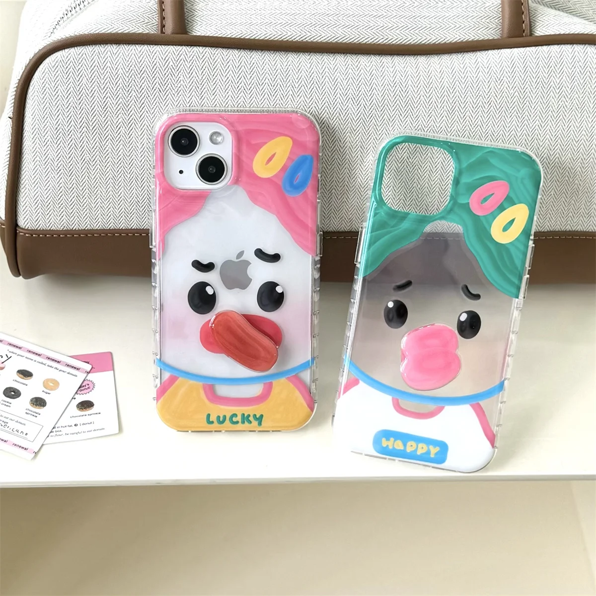 

Ins Cute cool girl Phone Case For iPhone 16 Pro Case iPhone 13 15 14 Pro Max Shockproof Bumper Glossy IMD Cover 16 16promax 13