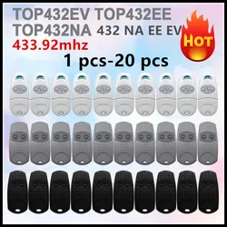 1-20pcs Copy TOP 432EV 432EE 432NA 434EV 434EE Clone TOP432EV TOP432EE TOP432NA Garage Door Remote Control Duplicator 433.92MHz