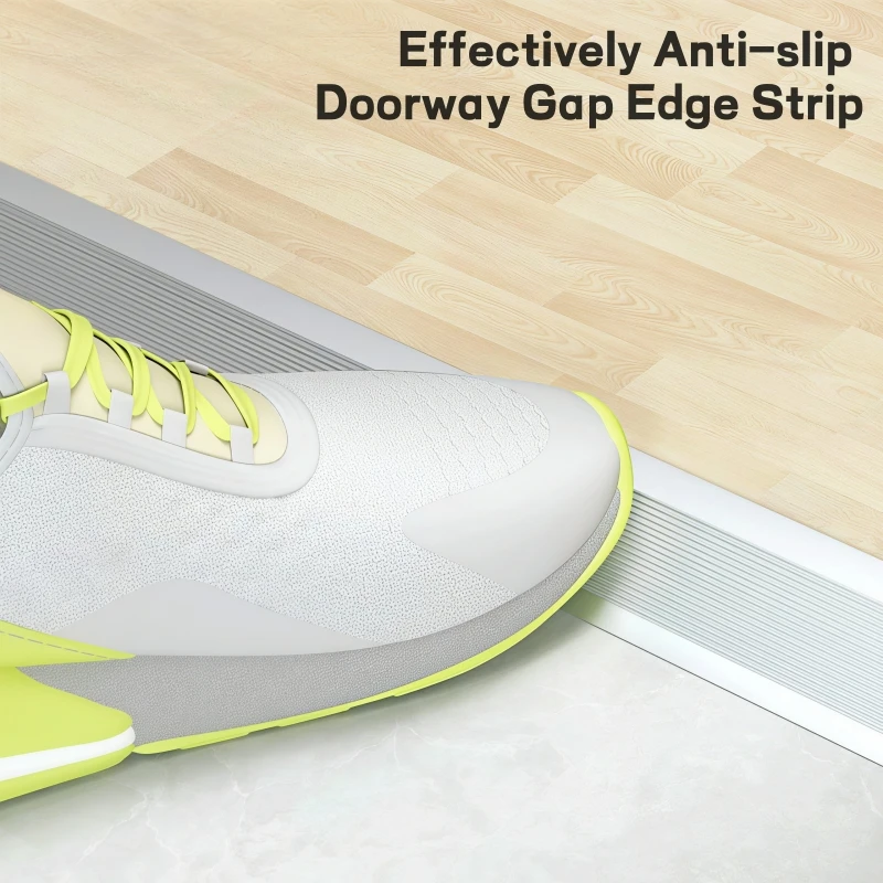 Anti-slip Stair Threshold Ramp Aluminum Profile 10-30mm High Low Drop Tile Floor Transition Strip Door Seam Edge Protector Strip - view 5