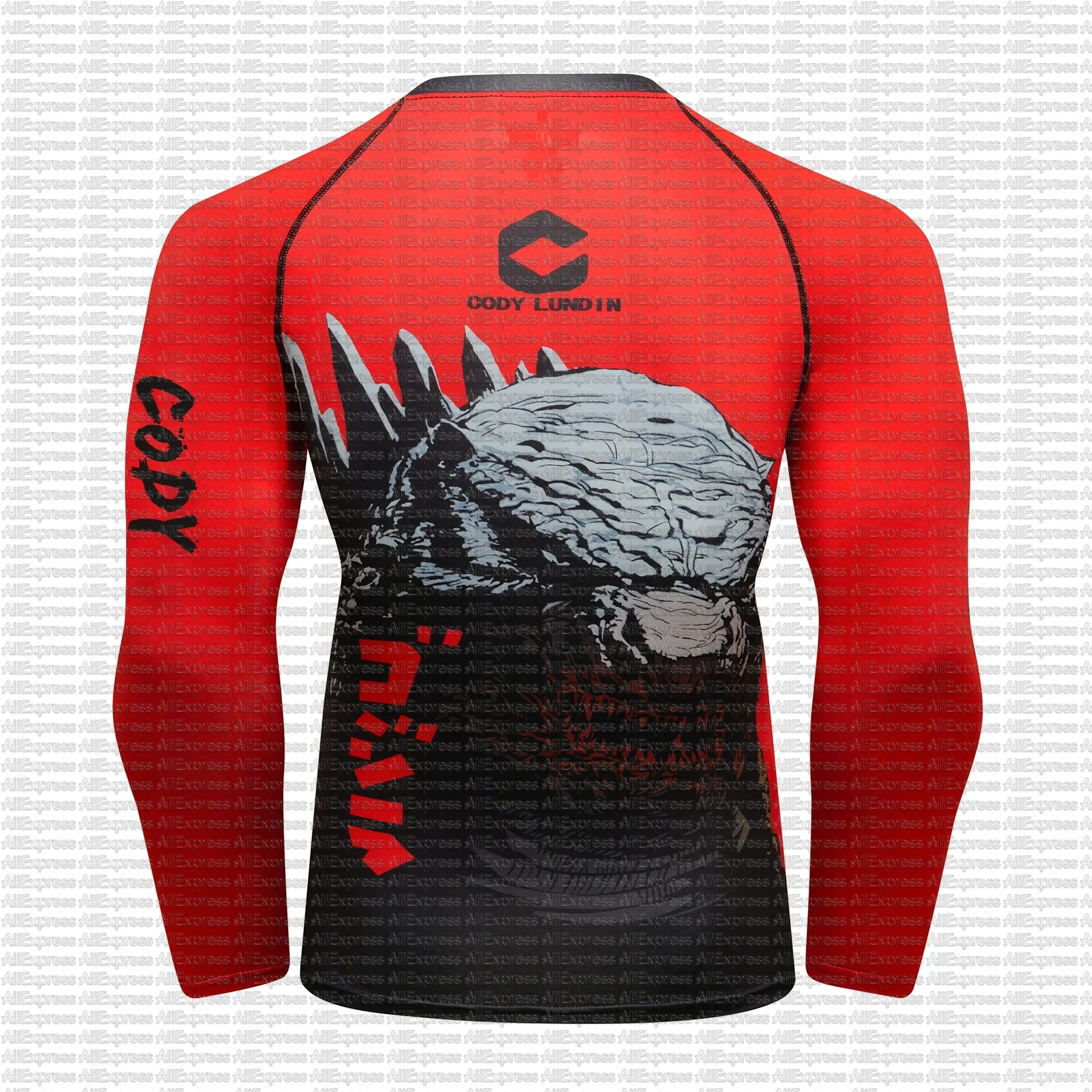 2025 Men's Fashion Long Sleeve MMA Rashguard Bjj Jiu Jitsu T-Shirts Quick Drying Men Muay Thai T Shirt Kickboxing Shirts Breat