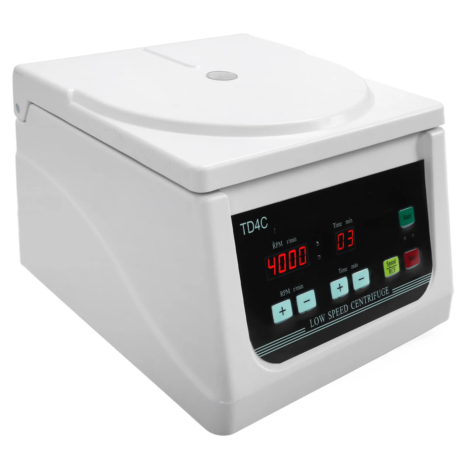 Máquina centrífuga de escritorio TD4C, 8x10/15ml, 2200xg, 4000r/min, pantalla LCD, centrífuga de sobremesa de laboratorio con temporizador para la belleza del sangre