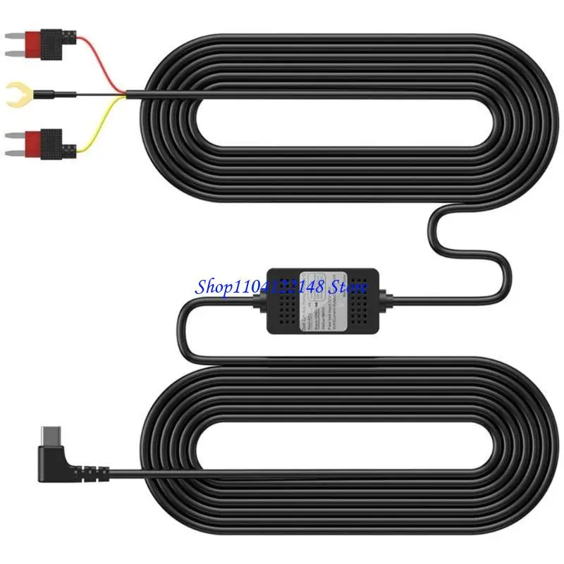 P9FA Compacting USB C Dashcam Hardwire for Efficient Car Setups for Dashcam