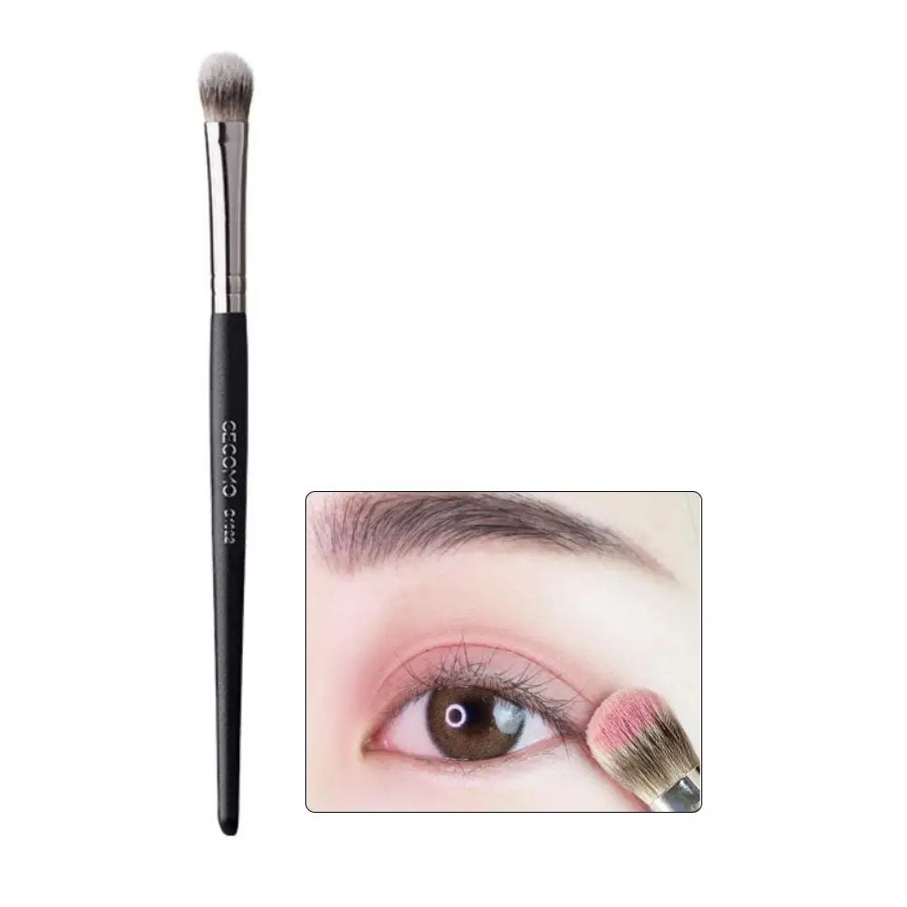 Pinceaux de maquillage pour les yeux naturels, pinceau pour fard à barrage, outils cosmétiques pour femmes, pinceau pour mélanger les yeux, eye-liner tatif, contour des yeux, S1f1