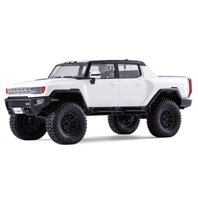 Fms 1/18 Fcx18 Hummer Ev 514up RC Car Simulation Climbing Model, 4wd Off-Road Vehicle, 514 up Truck, 2 Speed Transmission Toys