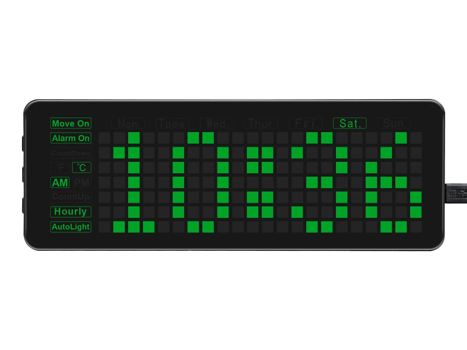 For   Electronic Clock for Raspberry Pi Pico Accurate RTC LED Digits