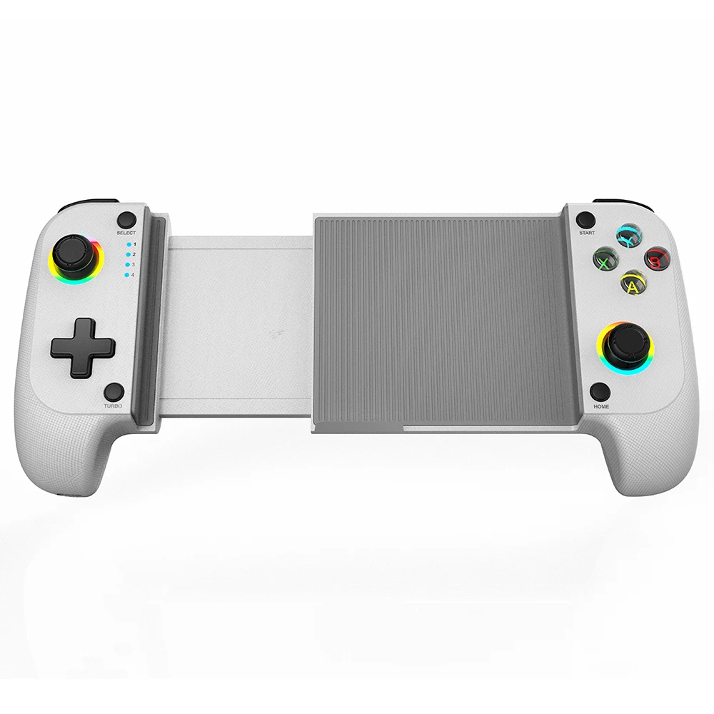 وحدة تحكم ألعاب الهاتف المحمول لأجهزة iPhone وAndroid مع ضوء RGB، تدعم Play PS Remote Play، Xbox Cloud والمزيد