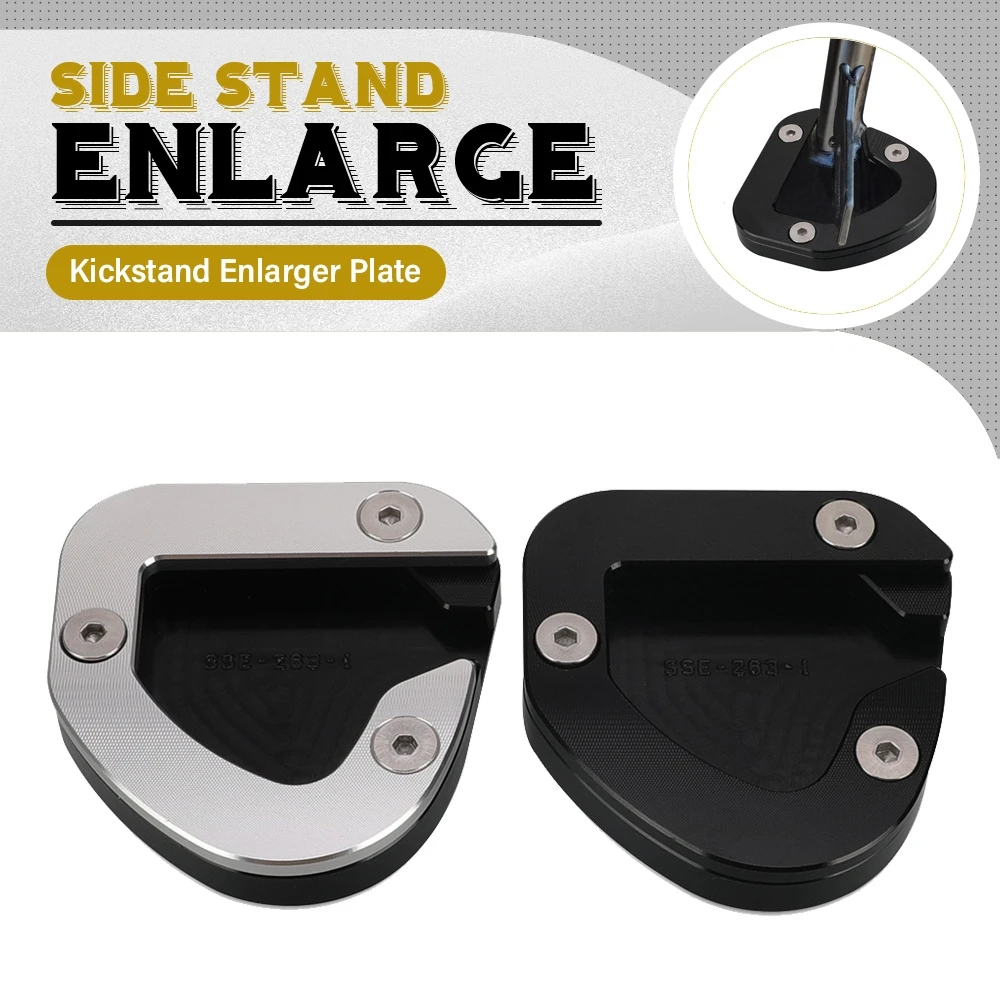 

Motorcycle Kickstand Extender Foot Side Stand Extension Pad For Suzuki Bandit 650/S GSF 650 Bandit 2007-2012 GSX 650F 2008 -2012