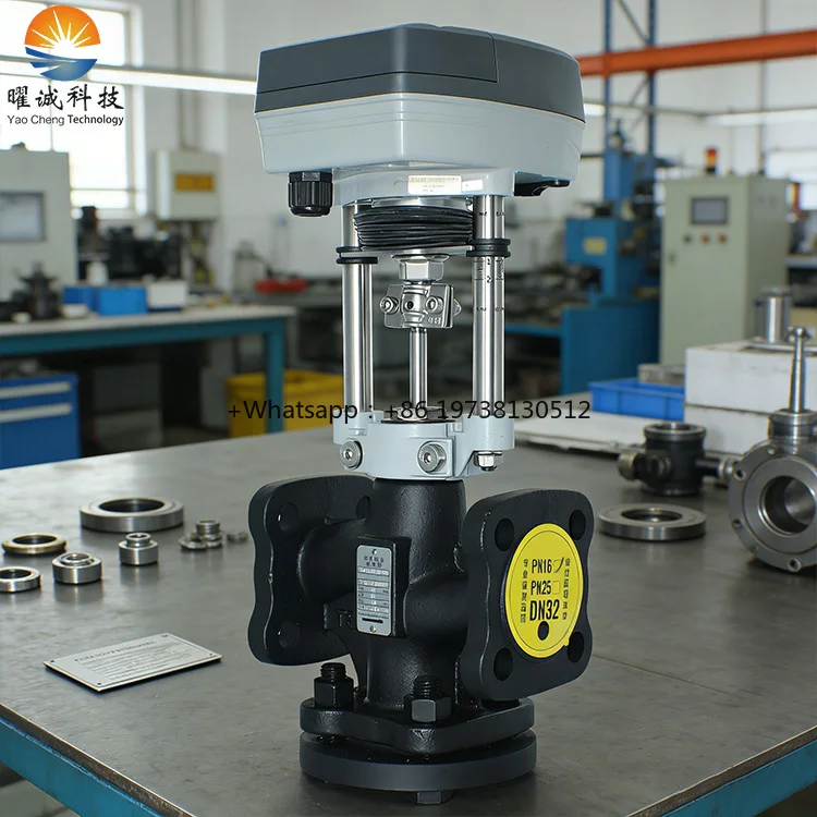 Electric Motorized Valve Actuator Valve Electric Actuator Modbus 1/2''-8'' DN15-DN200 Electric Control Valve