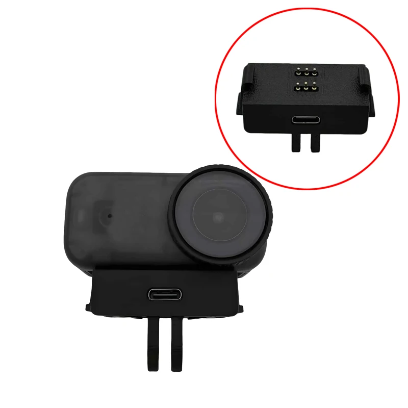 Base de montaje de carga para cámara DJI Osmo Nano, interfaz tipo C impresa en 3D, soporte de extensión de carga para accesorio GoPro, 1 Uds.