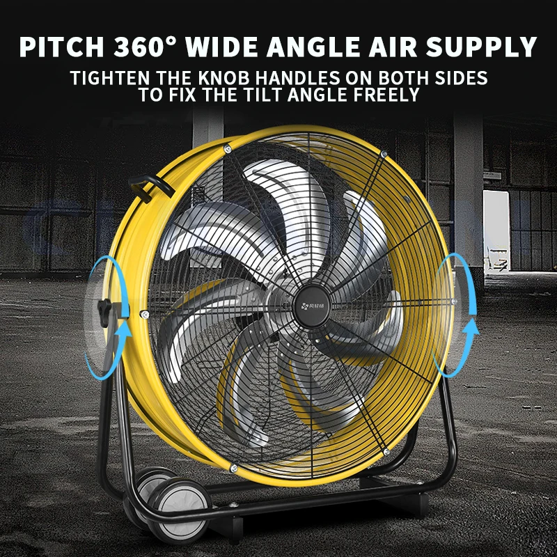 Ventilador eléctrico Industrial, ventilador en forma de tambor, ventilador de ventilación de cilindro de viento grande, ventilador de escape, ventilador de ventilación para Hotel dedicado